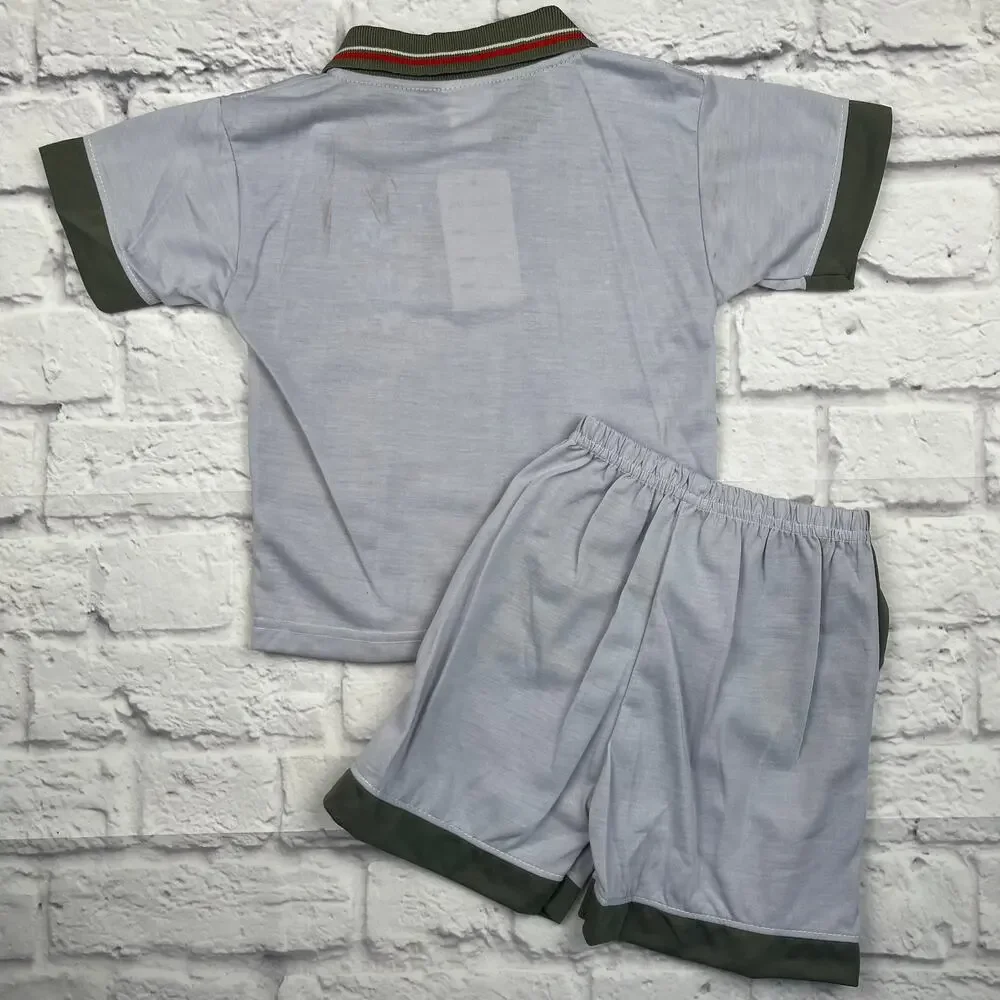 Football Polo and Shorts NWT 2pc set 18mo